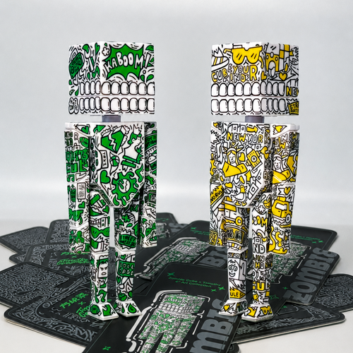 Zombie Cube × Timothy 4" Art Collectible