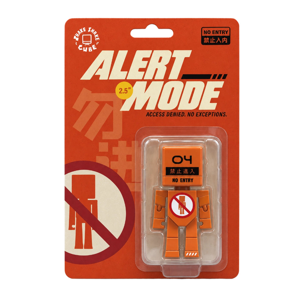 SHAKE SHAKE CUBE ALERT MODE Figure 2.5" — 6-Pack Hazard Alert Collectibles, Articulated Action Figure Serie