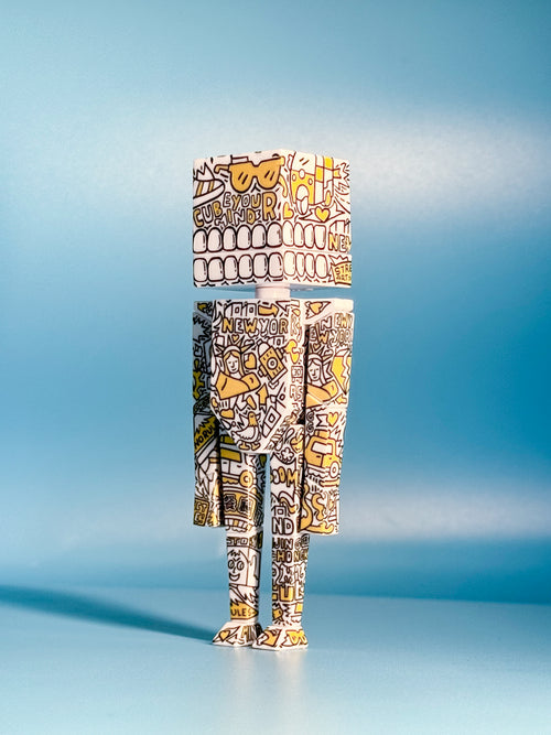 Zombie Cube × Timothy 4" Art Collectible