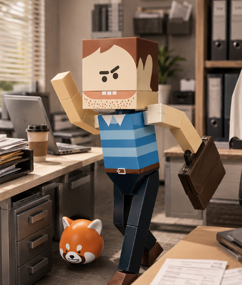 Zombie Cube Ver. Animal Characters