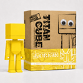 TITAN CUBE ORIGIN 9" Art Vinyl Figure — Designer Toy First Edition, Eco Gift Box & Collector Card
