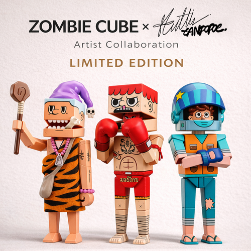 Zombie Cube X Tanpopoe Artist Collaboration