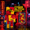 SHAKE SHAKE CUBE 2.5" Cyber-Glitch Articulated Fidget Figure – Original IP, Spring-Loaded Head, Collectible Desk Toy
