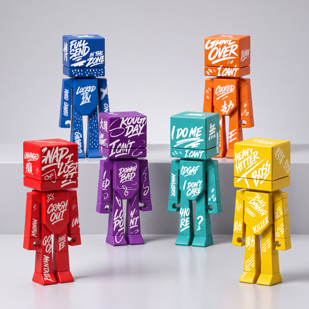 PATA CUBE 4" MBTI Series 4 Inch Art Toys