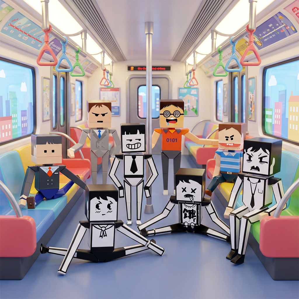 Zombie Cube Ver. Animal Chararcters